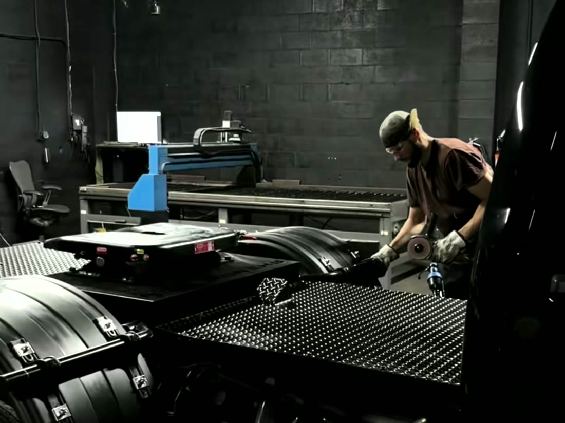 Fabrication and welding in the shop